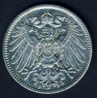 Német Birodalom/Császárság 1906F 1M Ag T:2/3