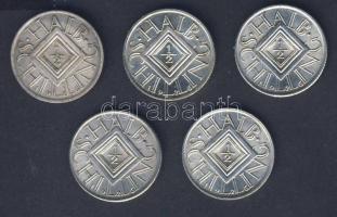 Ausztria 1926. 1/2Sch Ag (5x) T:2/3,3