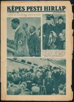 1938 a Képes Pesti Hírlap két lapszáma, benne képekkel Horthy kassai bevonulásáról
