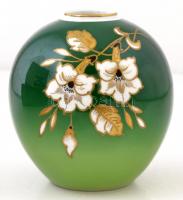 Wallendorf porcelán váza, kézzel festett, jelzett, hibátlan, m: 14 cm