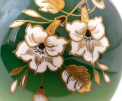 Wallendorf porcelán váza, kézzel festett, jelzett, hibátlan, m: 14 cm