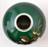 Wallendorf porcelán váza, kézzel festett, jelzett, hibátlan, m: 14 cm