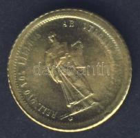 San Marino 1898. 5L modern Au mini utánzata 0,333-as minőségű T:2