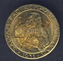 San Marino 1935. 20L modern Au mini utánzata 0,333-as minőségű T:2