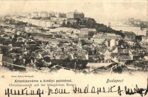 1901 Budapest I. Krisztinaváros, Királyi palota. Ganz Antal 59.