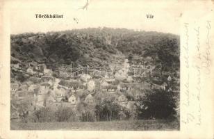 1911 Törökbálint, vár. Kiadja Gündert Mátyás, Izeli felvétele (szakadás / tear)