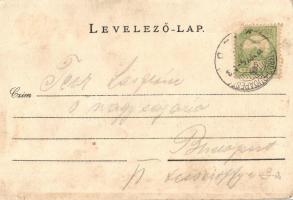 Dombóvár, látkép. Möhsl József fényképész (ázott / wet damage)