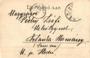 1910 Eperjes, Presov; Seminárium / szeminárium. Kiadja Cattarino S. 143. / seminary, theological sch...