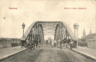 1910 Komárom, Komárnó; Kishíd / small bridge (EK)