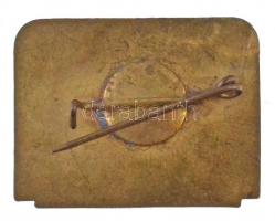 1970. "XXI. Nemzetközi Meeting Budapest" zománcozott jelvény (26x20mm) T:2