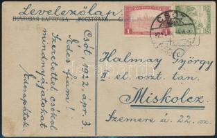 1922 Halmay Béla (1881-1953) jogász, Miskolc későbbi polgármesterének 1916-es katonaportréja 1922-be...