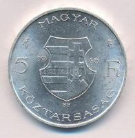 1946. 5Ft Ag "vastag Kossuth" T:1-,2  
Adamo F8