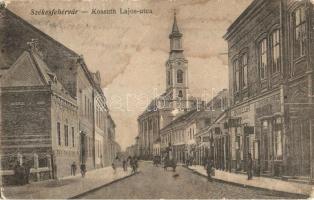 1915 Székesfehérvár, Kossuth Lajos utca, Bodega üzlete. Kiadja Horváthné és Rónainé (fl)