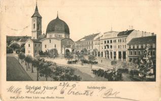 1903 Pécs, Széchenyi tér, Dzsámi. Kiadja Fürst Lipót (Rb)