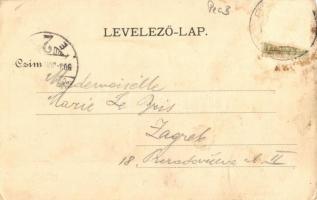 1903 Pécs, Széchenyi tér, Dzsámi. Kiadja Fürst Lipót (Rb)