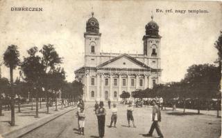 1907 Debrecen, Református nagytemplom. W.L. 280.