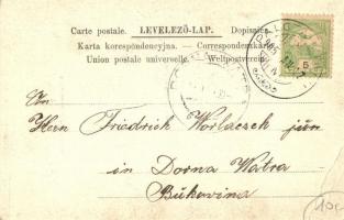 1905 Budapest, Szabadság tér, Városliget, Vajdahunyad vára (EB)