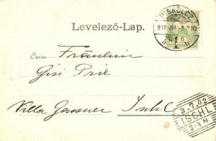 1902 Miskolc, Hámori tó. Kiadja Falkenstein S. (EK)