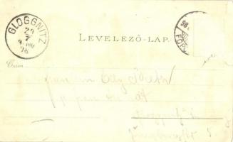 1898 Budapest V. Fővárosi vigadó, Deák szobor, Magyar Tudományos Akadémia, Petőfi szobor, Eötvös szo...