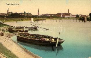 1911 Arad, Maros part. Ingusz J. és fia kiadása / Mures riverside