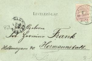 1899 Budapest I. Alagút (EK)