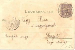 1900 Budapest, Ferenc József tér, Nemzeti Múzeum, Erzsébet körút,  villamos, Bazilika. Ottmar Zieher...