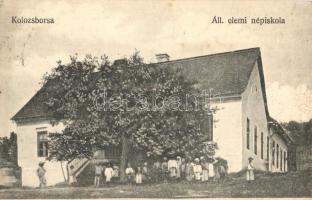 Kolozsborsa, Borsa; Állami elemi népiskola / school