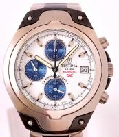 Festina Cronograph automata karóra új állapotban, fém szíjjal