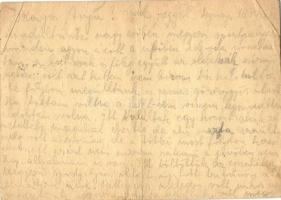 1944 3 db levél Kohn Bélánénak zsidó KMSZ (közérdekű munkaszolgálatos) hozzátartozójától / 3 
WWII ...