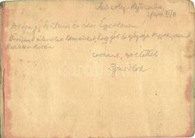 1944 Lévai György zsidó 109/16 KMSZ (közérdekű munkaszolgálatos) levele feleségének Lévai Györgynéne...