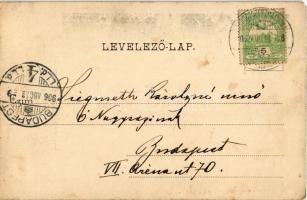 1906 Blatnicai-völgy, Blatnická dolina; kiadja Sochan P. 94. / valley (kopott sarok / worn corner)