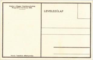 6 db RÉGI használatlan Magyar Cserkészszövetség Nagytábortanácsa 1926. cserkész motívumlap, Márton L...