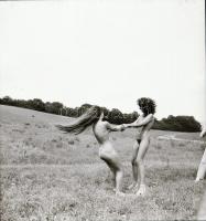 cca 1985 Esztétikai élmények tobzódása, szolidan erotikus felvételek, 9 db vintage negatív, 4x6 cm é...