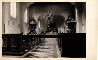 Borsodnádasd, Lemezgyári római katolikus templom, belső - 6 db régi fotó / 6 pre-1945 photos (non PC...