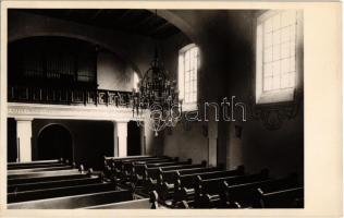 Borsodnádasd, Lemezgyári római katolikus templom, belső - 6 db régi fotó / 6 pre-1945 photos (non PC...