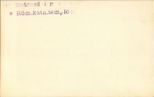 Borsodnádasd, Lemezgyári római katolikus templom, belső - 6 db régi fotó / 6 pre-1945 photos (non PC...