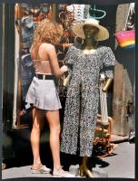 cca 1995 Ruhában és ruha nélkül, Menesdorfer Lajos (1941-2005) budapesti fotóművész hagyatékából, 2 ...