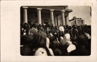 1924 Nemesmilitics, Svetozar Miletic; Kálvária kápolna felszentelési ünnepsége / consecration ceremo...