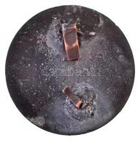 Gerl Károly (1857-1907) 1891. "Komáromi Ipar és Gazdasági Kiállítás" fém jelvény (49mm) T:...