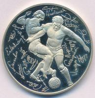 Bognár György (1944-) 1986. "Labdarúgó Világbajnokság Mexikó" fém emlékérem (32mm) T:1 (er...