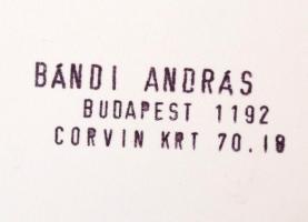 cca 1982 Bándi András (?-?) budapesti fotóművész hagyatékából pecséttel jelzett, vintage fotóművésze...