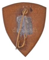 DN "Herman Ottó Gimnázium" zománcozott fém jelvény (29mm) T:2 sérült tű