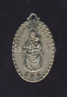 1931. "Patrona Hungariae O.P.N." kis vallási medál. Szign:Berán T:2