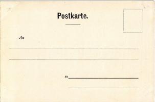 II. 8. Künstler-Postkarten D. Münchner Illustr. Wochenschrift "Jugend" G. Hirth's Kun...