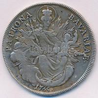 Német államok / Bajorország 1765. Tallér Ag "III. Miksa" (27,78g) T:2-,3 forrasztásnyom
 ...