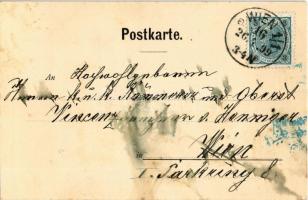 1899 III. 25. Medusa. Künstler-Postkarten D. Münchner Illustr. Wochenschrift "Jugend" G. H...