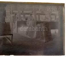Szélmalmok és malombelsők, különféle helyszíneken és különféle időpontokban készült felvételek, Kerny István (1879-1963) budapesti fotóművész hagyatékából 6 db vintage negatív, 9x12 cm és 3x4 cm