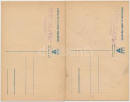 Hófehérke és a hét törpe - 8 db Disney művészlap cseh kiadásban / Snehurka a sedm trpaslíku / Snow W...