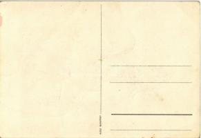 Mickey Mouse drinking beer. Early Disney art postcard s: Bisztriczky