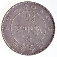 Kínai Császárság / Kwangtung Tartomány 1890-1908. 20c Ag (5,32g) T:2 
Chinese Empire / Kwangtung Pr...